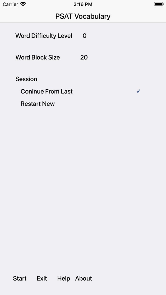 Fast PSAT Words - Gold