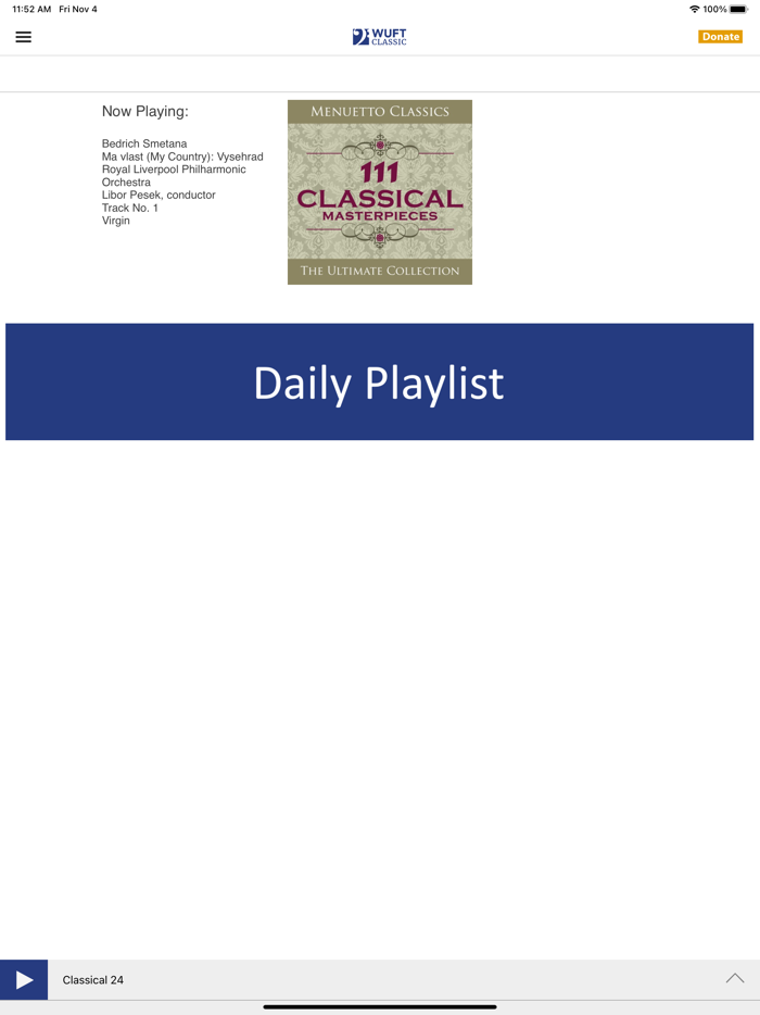 WUFT Classic Public Radio App