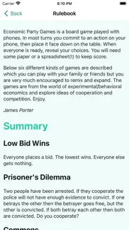 economic party games player ed iphone screenshot 2
