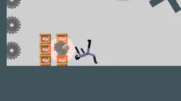 stickman crash: dismounting iphone screenshot 2