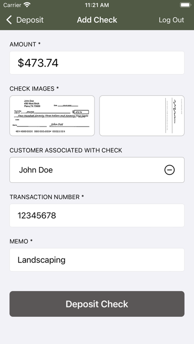 App screenshot