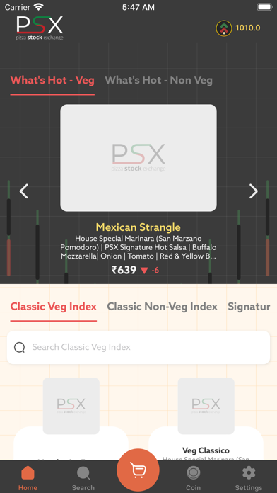 PSX - Pizza Stock Exchange Screenshot