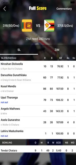 Game screenshot Live score for Cricket mod apk