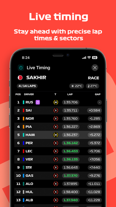 F1 Telemetry Screenshot