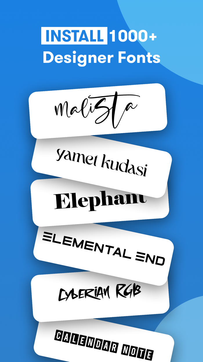 Fonts for iPhones - Fancy Text