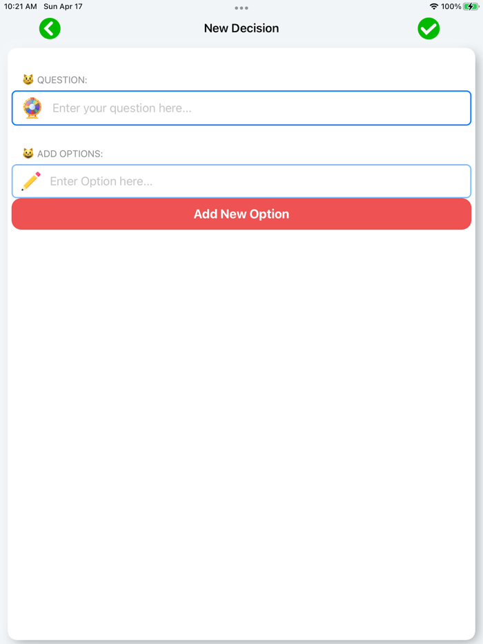 Decision wheel Generator lucky