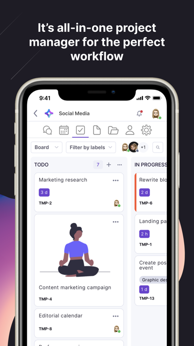 Teamplate Screenshot