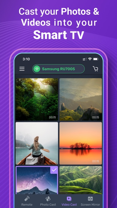 TV Remote & Cast - for Samsung Screenshot