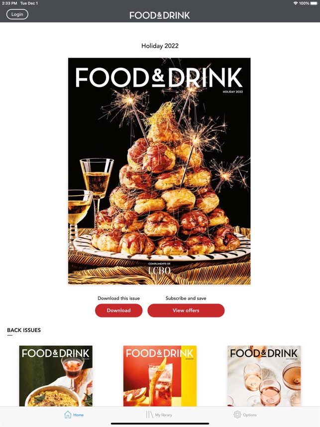 LCBO Food & Drink Magazine on the App Store