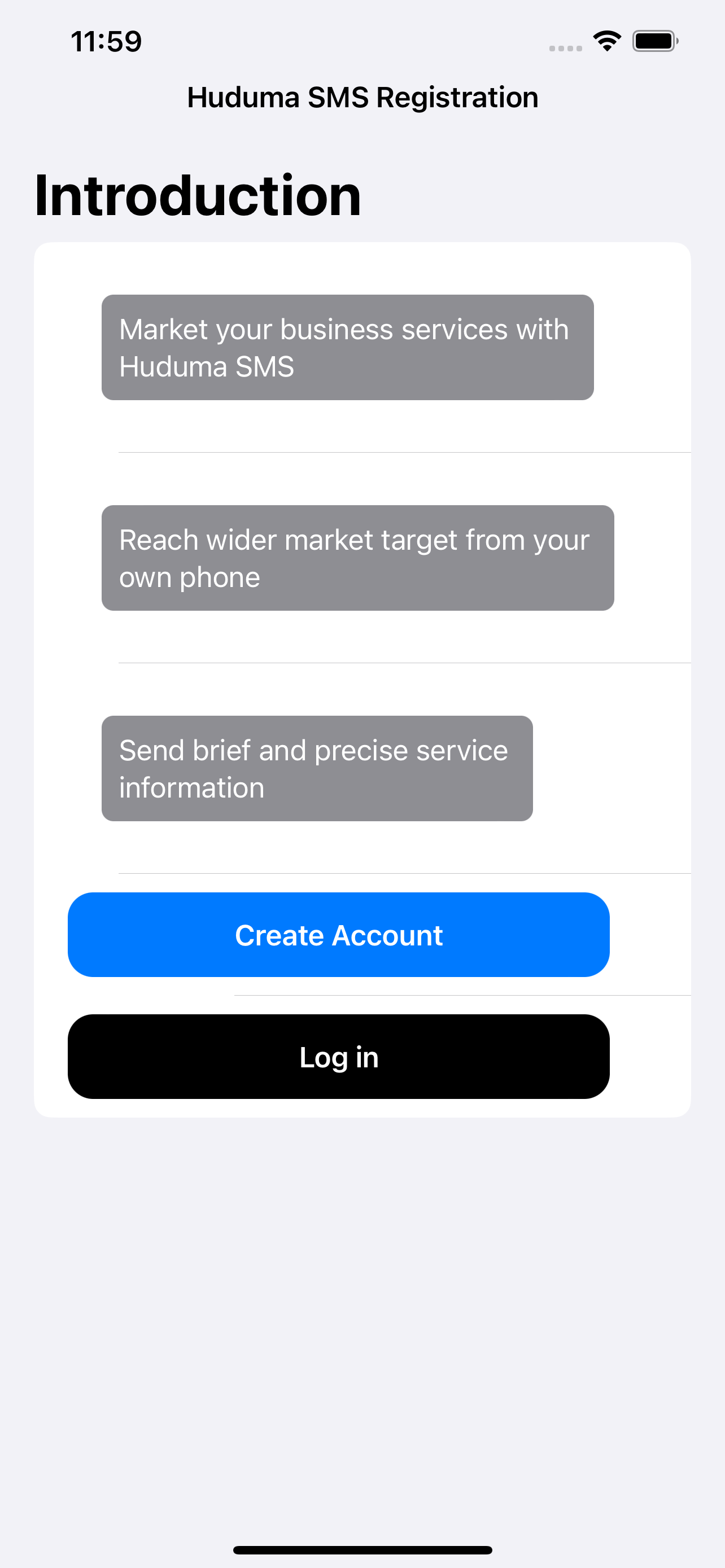 Huduma SMS