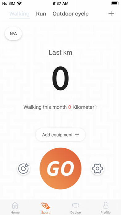 RiversongFit Act Screenshot