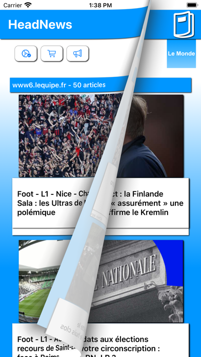 HeadNews Screenshot