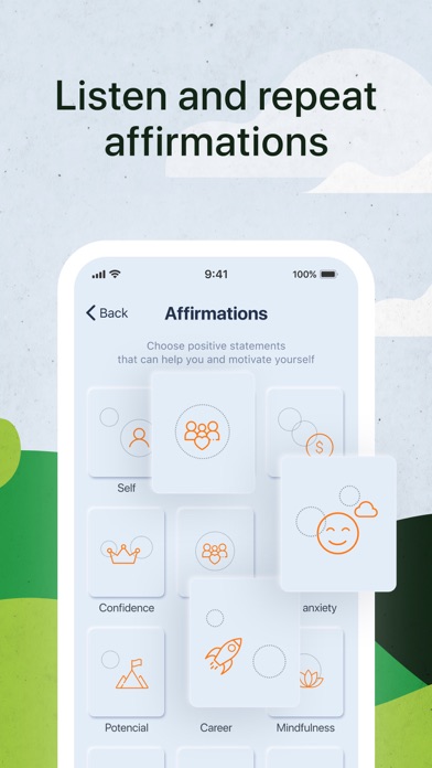 Affirmations & Breathing Gromi Screenshot
