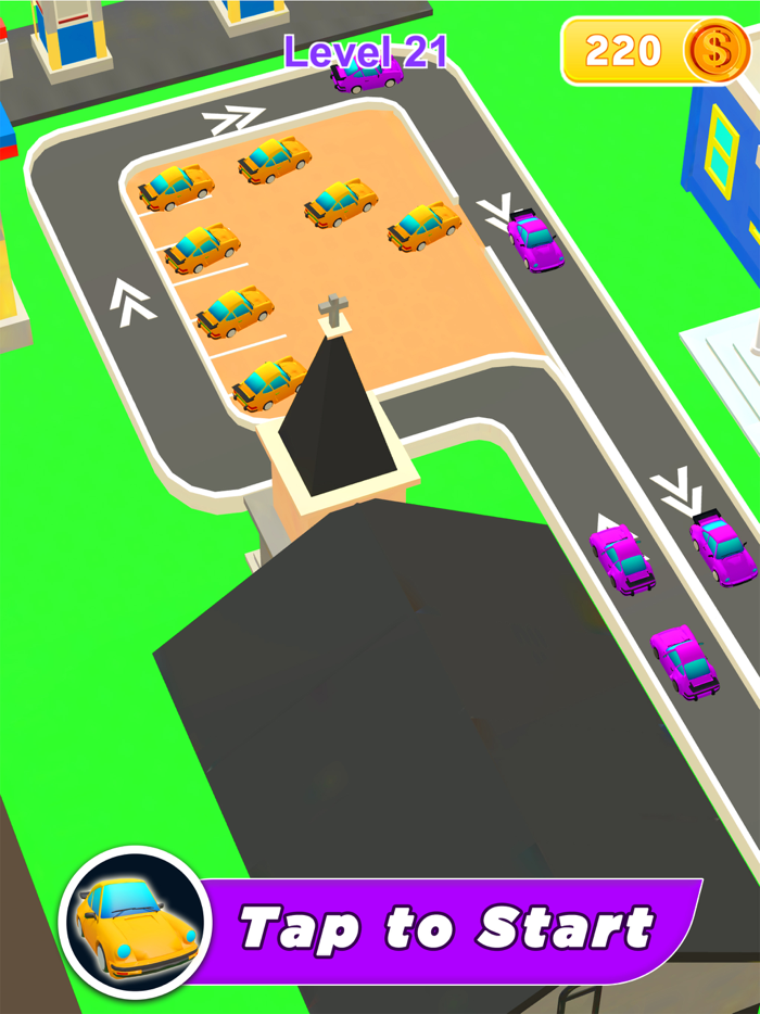 Clear The Lot Car Parking Sim