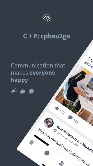 Screenshot 1 of C + P: cpbau2go App