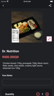 dr nutrition diet food iphone screenshot 2