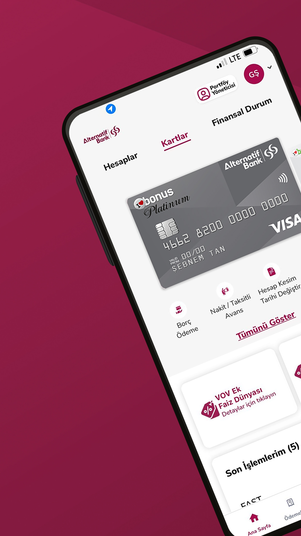 Alternatif Bank Mobile