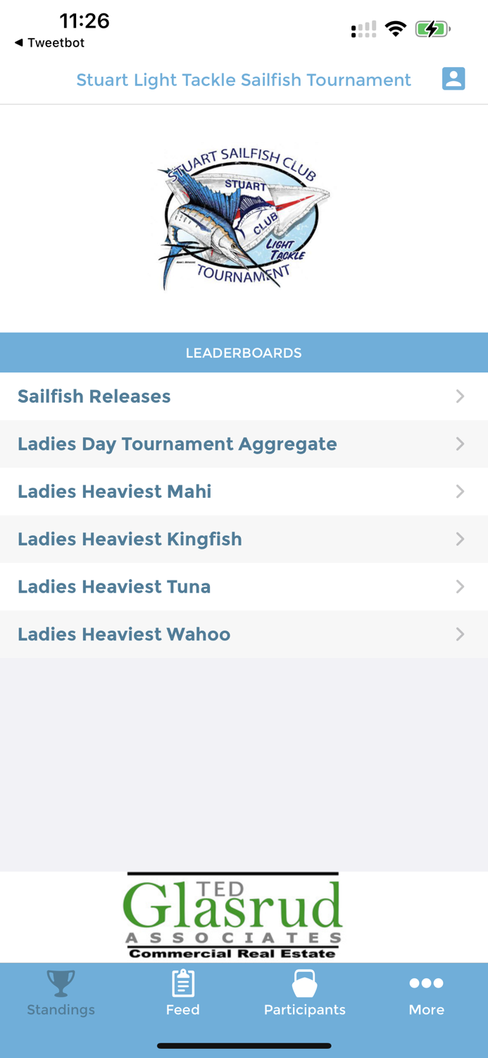 Stuart Sailfish Light Tackle