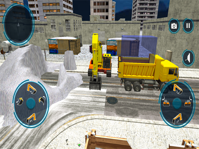 Grand Snow Rescue Excavator