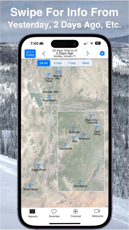 Utah Snow Map & Webcams screenshot-4