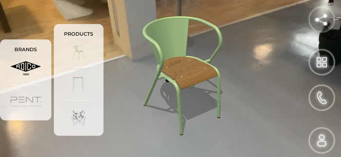 AD-PULSE AR Showroom