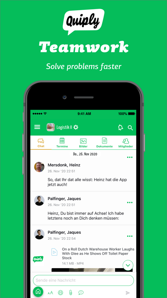 #2. Quiply - The Employee App (iOS) 由: Quiply Technologies GmbH