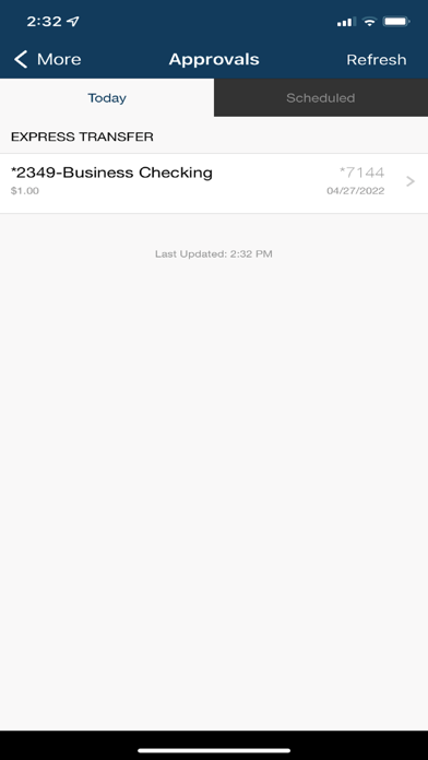 SNB Iowa Business Banking Screenshot