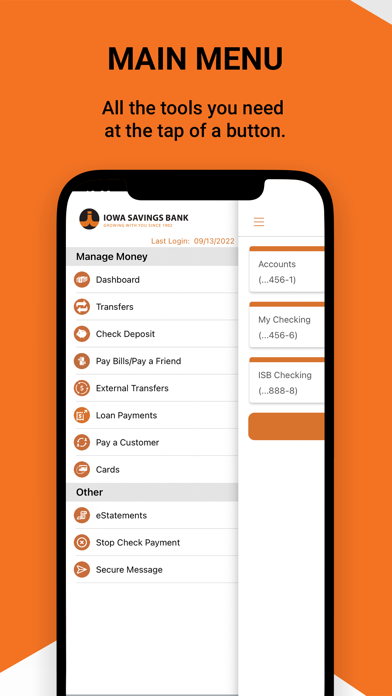 Iowa Savings Bank Business Screenshot