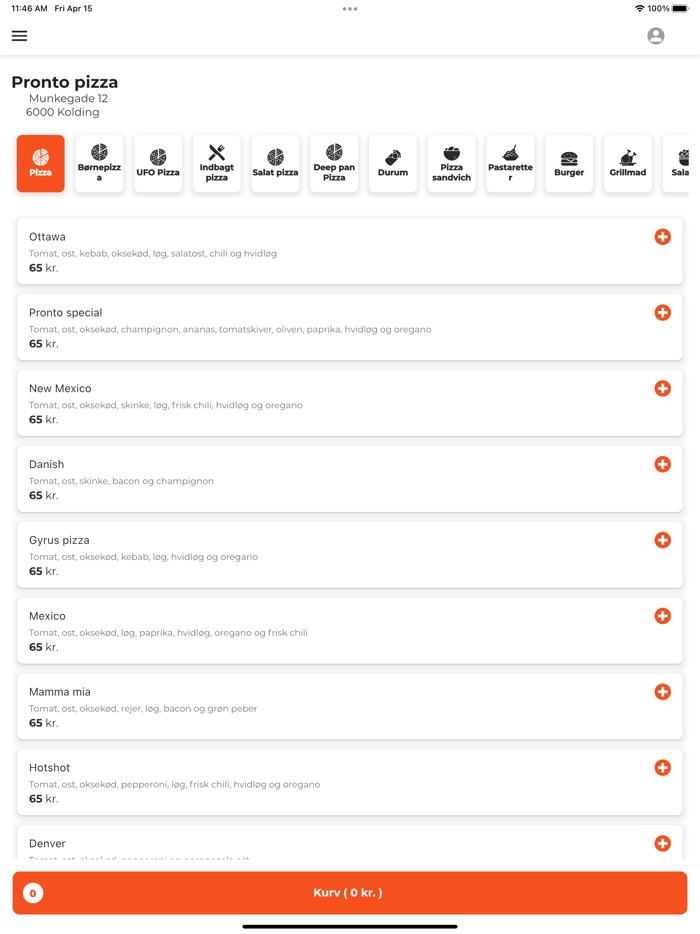 Pronto Pizza - Kolding