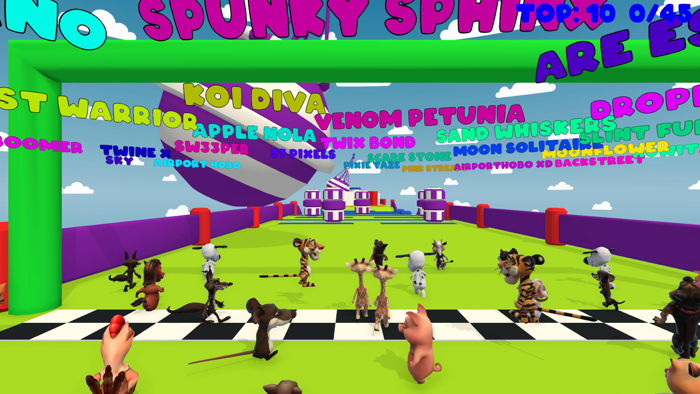 ANIMALS KNOCKOUT PARTY TIME