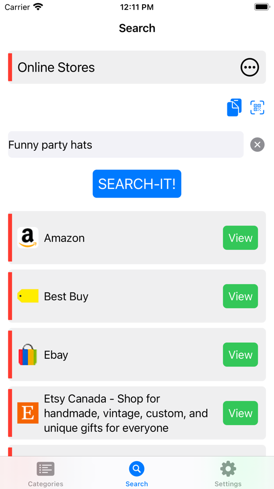 #4. Search-it (iOS) By: Sylvain Lafrance