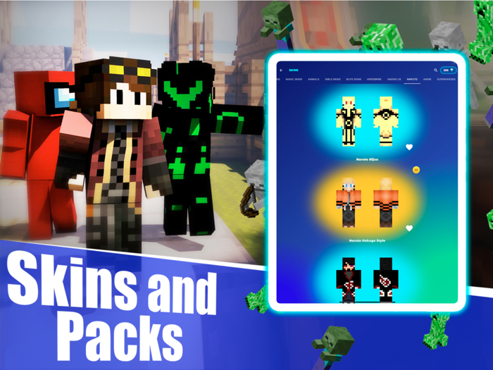 Mods and Maps for Minecraft PE