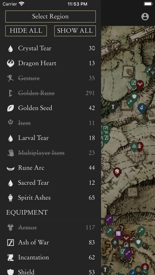 #2. MapGenie: Elden Ring Map (iOS) 由: Magic Lamp Technologies Limited