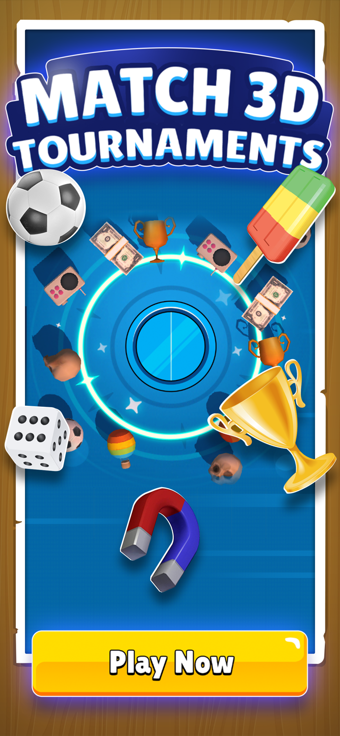 Match 3D Tournaments