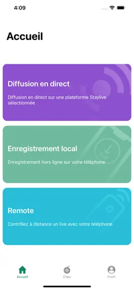 Game screenshot Staylive Broadcaster apk