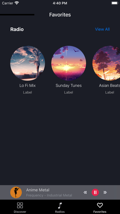 Radio Anime Music Screenshot