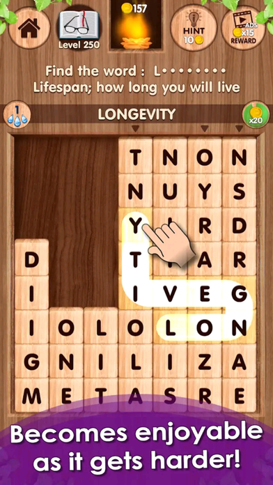 Falling Word Game Screenshot