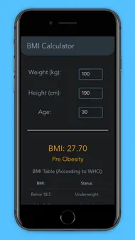 Pro Bmi Caclculator iphone bilder 2