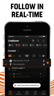 livescore: live sports scores iphone screenshot 3