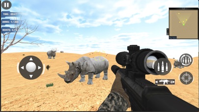 Animal Hunter in Safari Desert Screenshot