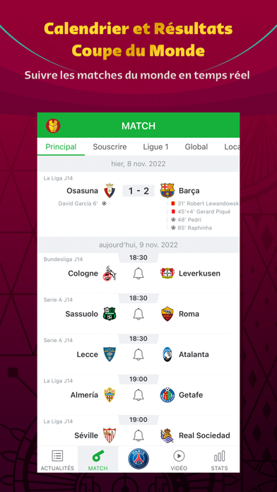 Screenshot #1 pour All Football - Actualité