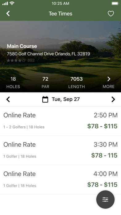 Golden Hills Golf & CC Screenshot