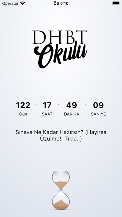 DHBT'ye Kaç Gün Kaldı? Screenshot