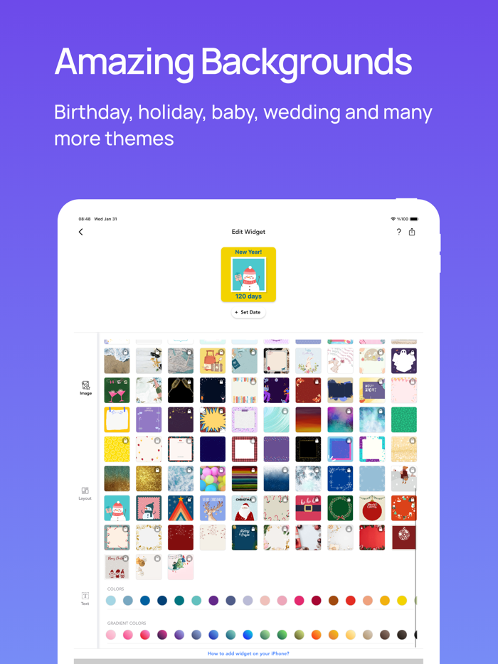 Countdown Widget Timer Counter