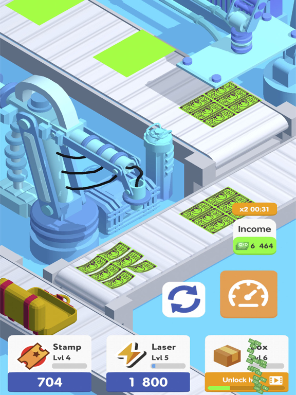 Screenshot #4 pour Money Factory Tycoon Idle Game