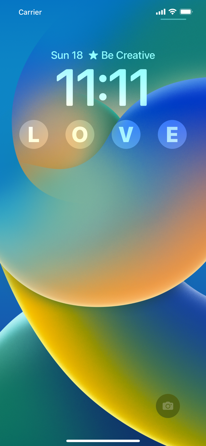 Current - Text Widgets