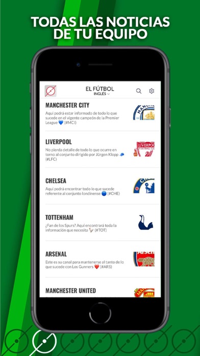 El Fútbol: Marcadores En Vivo Screenshot