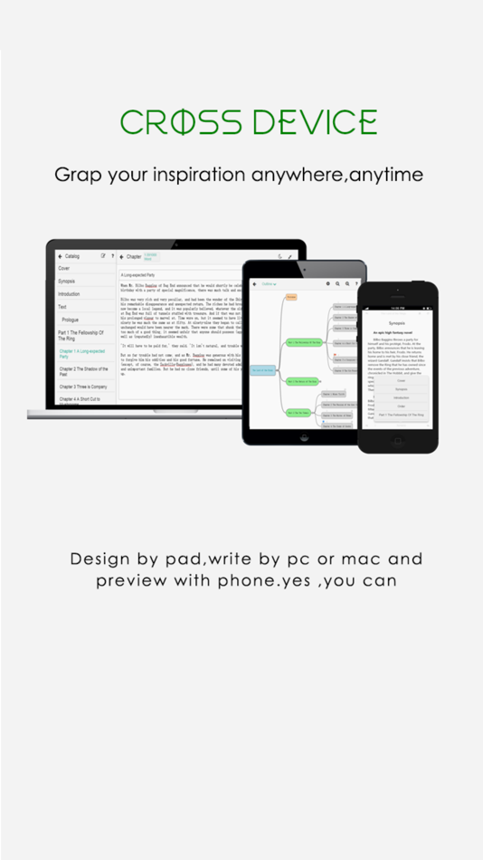 #5. Everywriter - Novel Editor (iOS) By: Shenzhen Moyan Network Technology Co., Ltd.