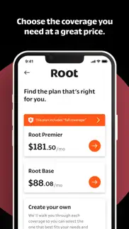 root: better car insurance iphone screenshot 3