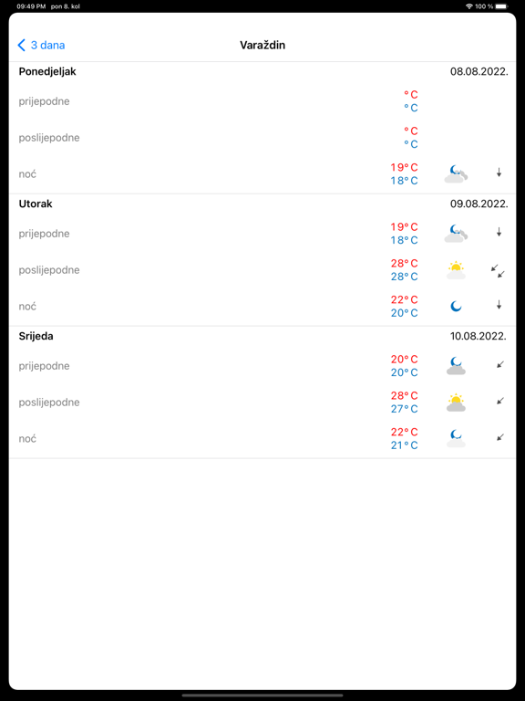 Screenshot #6 pour Vrijeme+
